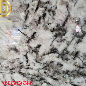 Đá Granite tự nhiên Alaska White ( trắng Alaska )